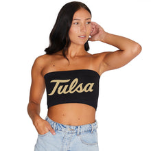 Load image into Gallery viewer, Tulsa Black Bandeau Top