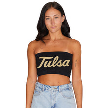 Load image into Gallery viewer, Tulsa Black Bandeau Top