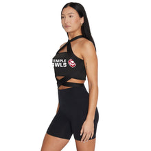Load image into Gallery viewer, Temple Owls Black Multi Way Bandeau Top