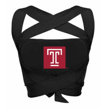 Load image into Gallery viewer, Temple Owls Black Multi Way Bandeau Top