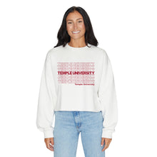 Load image into Gallery viewer, Temple Owls Repeat Crewneck