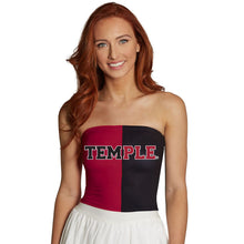 Load image into Gallery viewer, Temple Owls Two Tone Tube Top