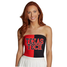 Load image into Gallery viewer, Texas Tech Two Tone Tube Top