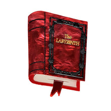 Load image into Gallery viewer, The Labyrinth Book Brooch by Cherryloco Jewellery