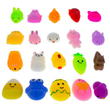 Load image into Gallery viewer, 12 Multicolored Easter Plastic Eggs with Squishy Surprises Inside