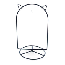 Load image into Gallery viewer, Black Cat Hanging Photo Picture Frame and Metal Ornament Stand 9.25 Inches