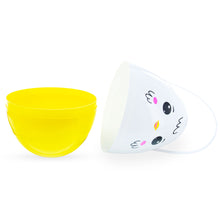 Load image into Gallery viewer, Giant Jumbo Large Size White and Yellow Chick Plastic Easter Egg 10 Inches