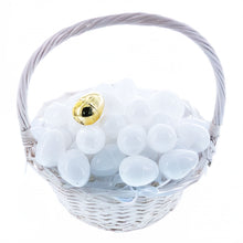 Load image into Gallery viewer, 47 White Plastic Easter Eggs + 1 Surprise Golden Egg Set