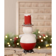 Load image into Gallery viewer, Top Hat Snowman Container by Bethany Lowe Designs