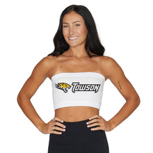 Load image into Gallery viewer, Towson White Bandeau Top
