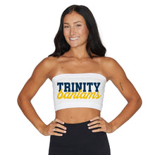 Load image into Gallery viewer, Trinity College White Bandeau Top