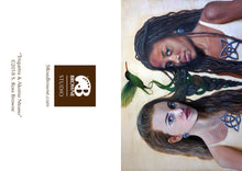 Load image into Gallery viewer, 'TRIQUETRA AND AKOMA NTOASO' S. Ross Browne Greeting Card: 5x7 Frame Ready
