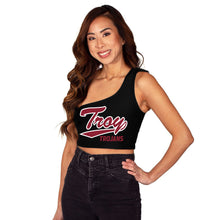 Load image into Gallery viewer, Troy University Lightning One Shoulder Top