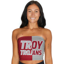 Load image into Gallery viewer, Troy University Two Tone Tube Top