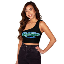 Load image into Gallery viewer, Tulane Lightning One Shoulder Top