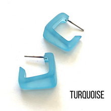 Load image into Gallery viewer, Bermuda Hoop Earrings
