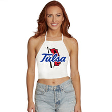 Load image into Gallery viewer, Tulsa White Halter Top