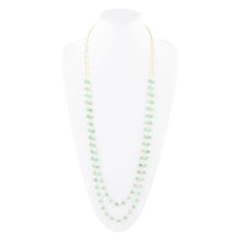 Load image into Gallery viewer, Two Row Green Aventurine Necklace