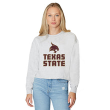 Load image into Gallery viewer, Texas State Gray Crewneck