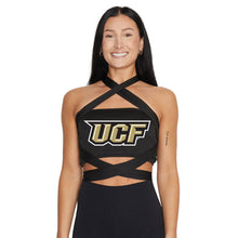 Load image into Gallery viewer, UCF Black Multiway Bandeau Top