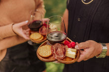 Load image into Gallery viewer, Heart Shaped Wine Appetizer Plate Set of 4