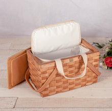 Load image into Gallery viewer, Poppy Personal Picnic Basket