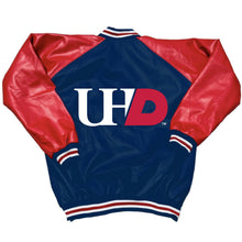 Load image into Gallery viewer, UHD University of Houston Downtown Varsity Letterman Jacket