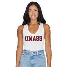 Load image into Gallery viewer, UMass White Bodysuit