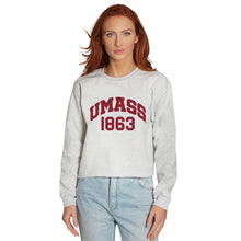 Load image into Gallery viewer, UMass Established Gray Crewneck