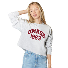 Load image into Gallery viewer, UMass Established Gray Crewneck