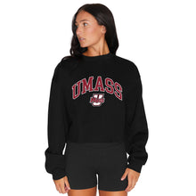 Load image into Gallery viewer, UMass Black Crewneck