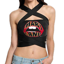 Load image into Gallery viewer, Maryland Terps Black Multi Way Bandeau Top