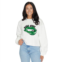 Load image into Gallery viewer, North Texas Mean Green Lips Crewneck