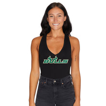 Load image into Gallery viewer, USF Black Bodysuit