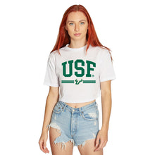 Load image into Gallery viewer, USF Bulls Stripe Tee
