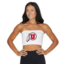 Load image into Gallery viewer, Utah White Bandeau Top
