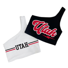 Load image into Gallery viewer, Utah White One Shoulder Top