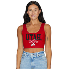 Load image into Gallery viewer, Utah Red Crop Tank Top
