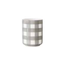 Load image into Gallery viewer, Gingham Large Vase/ Utensil Holder