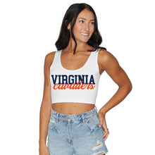 Load image into Gallery viewer, Virginia Cavaliers Cursive Crop Tank Top