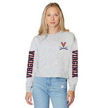 Load image into Gallery viewer, Virginia Cavaliers Varsity Gray Crewneck