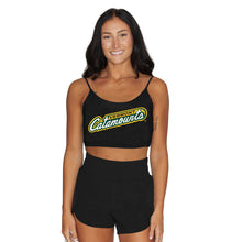 Load image into Gallery viewer, Vermont Black Spaghetti Tank