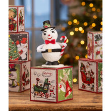 Load image into Gallery viewer, Vintage Jolly Snowman by Bethany Lowe Designs