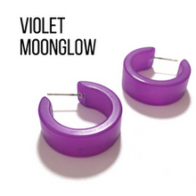 Load image into Gallery viewer, Moonglow Clara Hoop Earrings