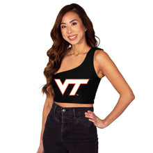 Load image into Gallery viewer, Virginia Tech Black One Shoulder Top