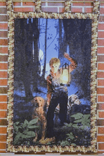 Load image into Gallery viewer, Tache Where the Red Fern Grows Tapestry Decorative Wall Hanging 28 x 47 (12243)