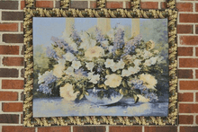 Load image into Gallery viewer, Tache Bouquet Of Flowers Tapestry Lavender Floral Wall Hanging 33 X 24 (13021)