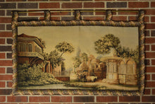 Load image into Gallery viewer, Tache Tapestry Middle Eastern Golden Palace Landscape Wall Hanging Art Mural 27 x 49 (351)