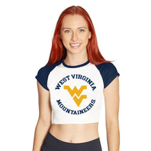 Load image into Gallery viewer, West Virginia Mountaineers White Team Tee