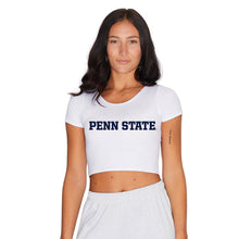 Load image into Gallery viewer, Penn State White Babydoll Tee